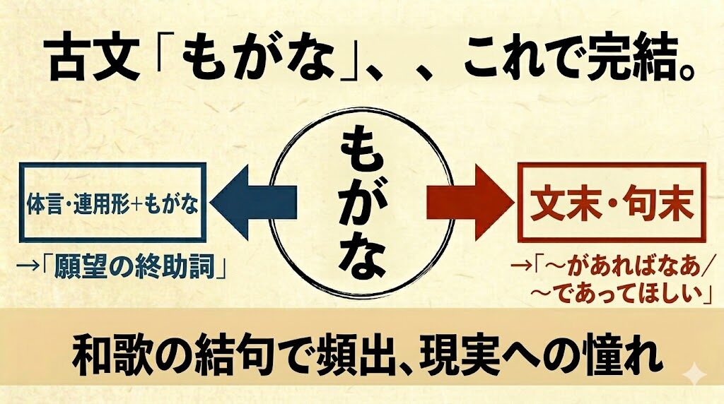 古文「もがな」これで完結