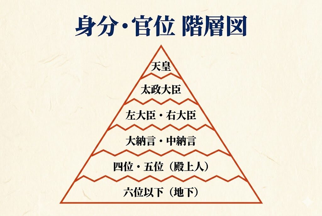 身分・官位 階層図