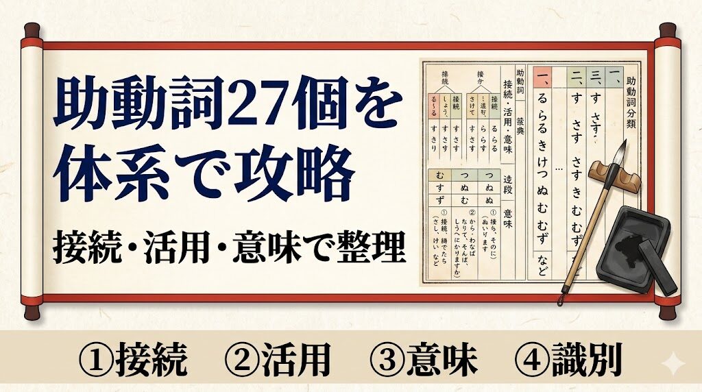 古文の助動詞