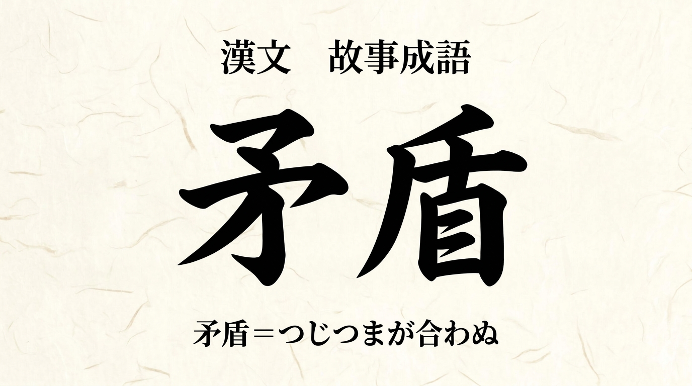 漢文『矛盾』をやさしく解説｜書き下し文・現代語訳・句法のポイント