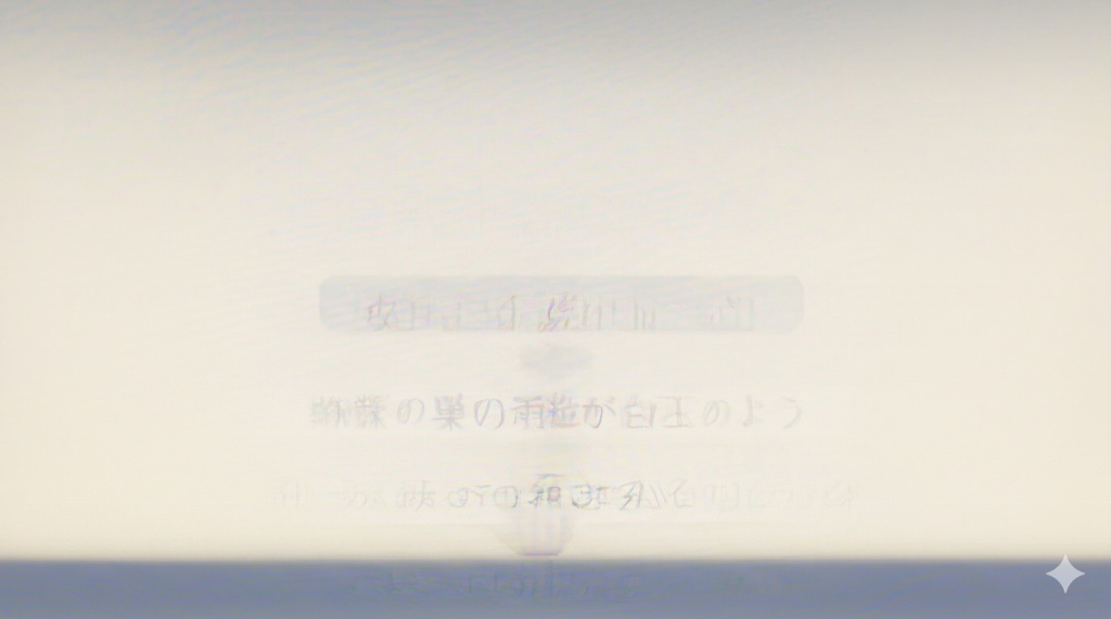 枕草子『九月ばかり』 場面の流れ(あらすじ) の図解