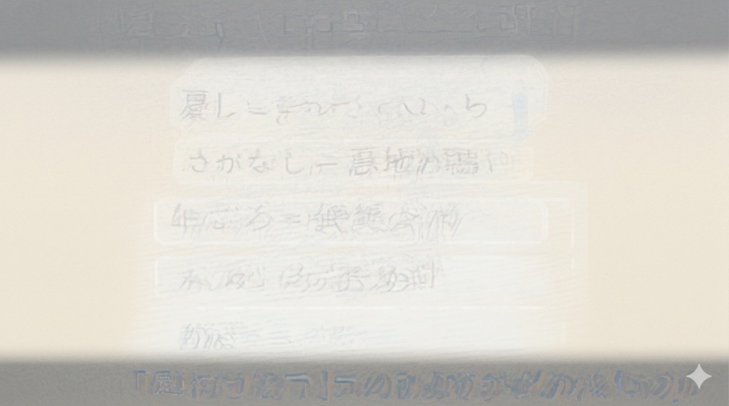 大和物語『姨捨』 おさえたい重要古語 の図解